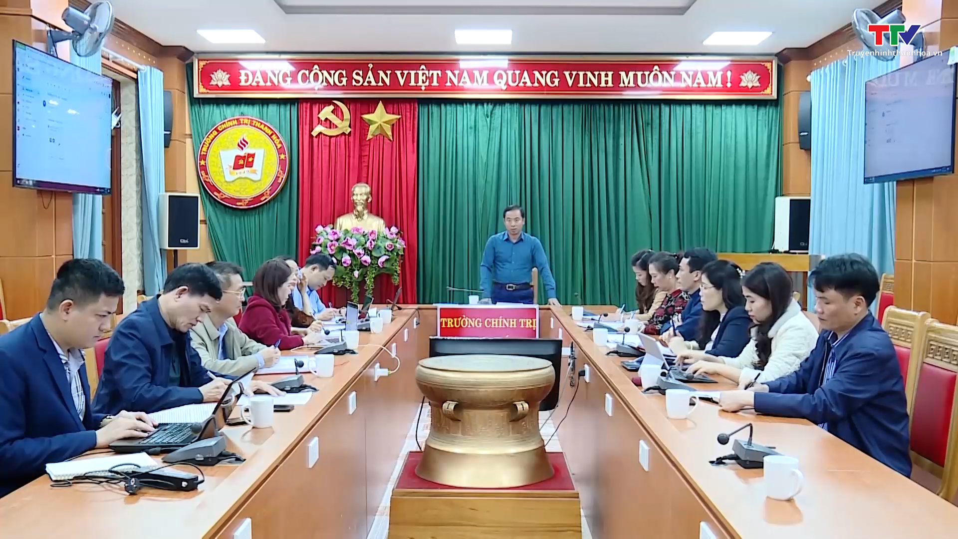 Hành trình xây dựng Trường Chính trị tỉnh Thanh Hóa đạt chuẩn - Ảnh 3.