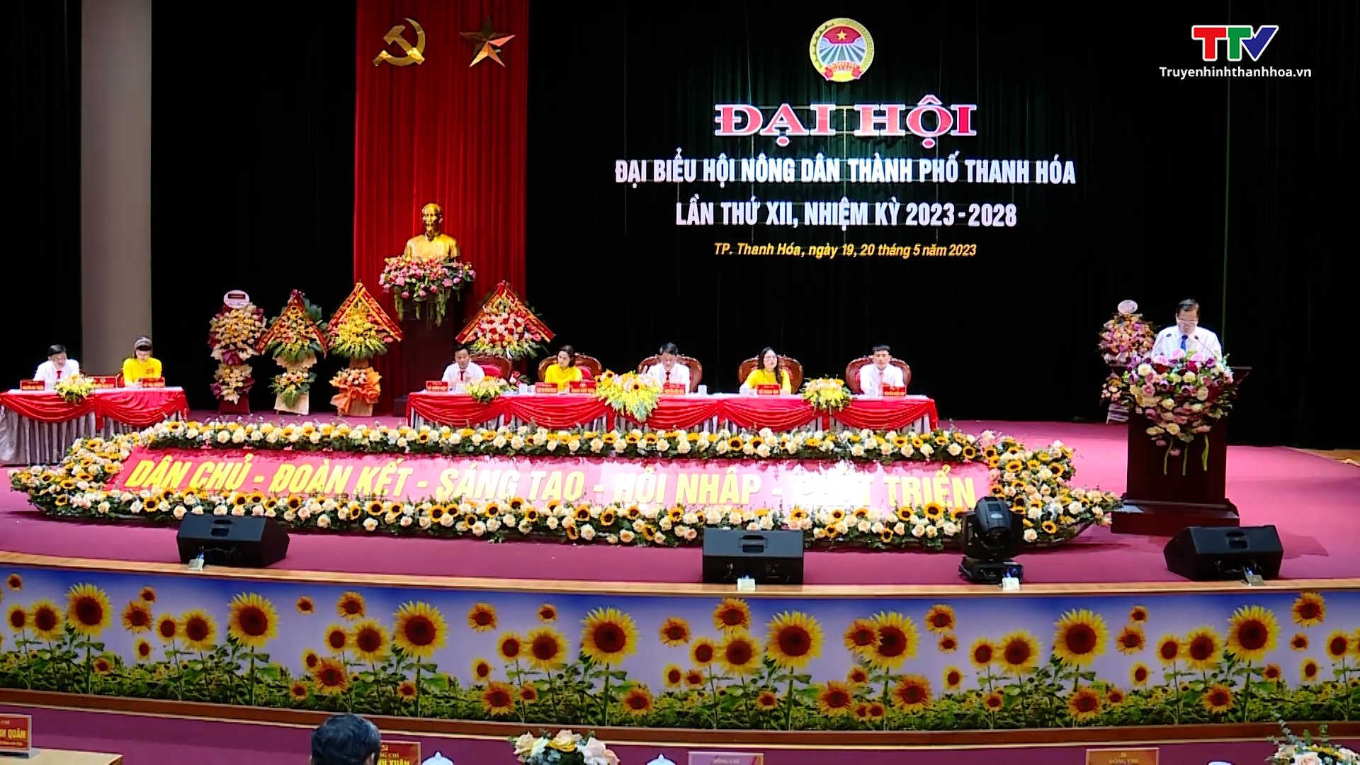Đại hội đại biểu Hội Nông dân thành phố Thanh Hóa, nhiệm kỳ 2023 – 2028 - Ảnh 3.
