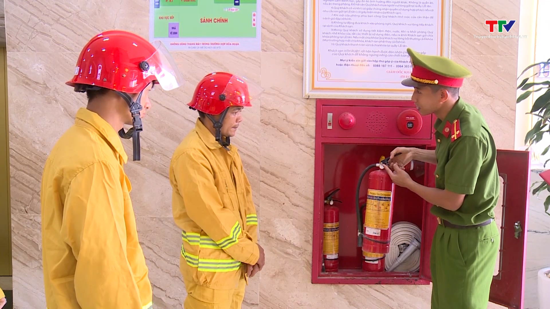 Đảm bảo an toàn phòng cháy chữa cháy các cơ sở lưu trú tại Sầm Sơn - Ảnh 2.