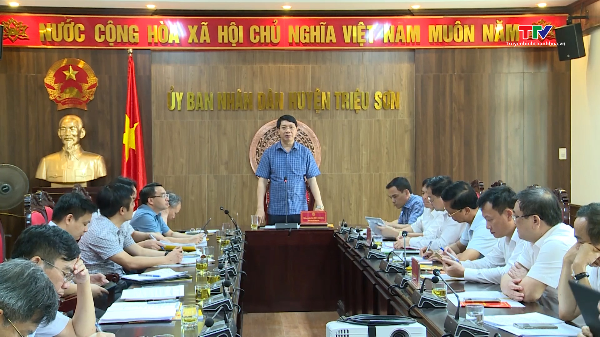 Phó Chủ tịch UBND tỉnh Lê Đức Giang kiểm tra tiến độ giải ngân vốn đầu tư công năm 2023
 - Ảnh 3.