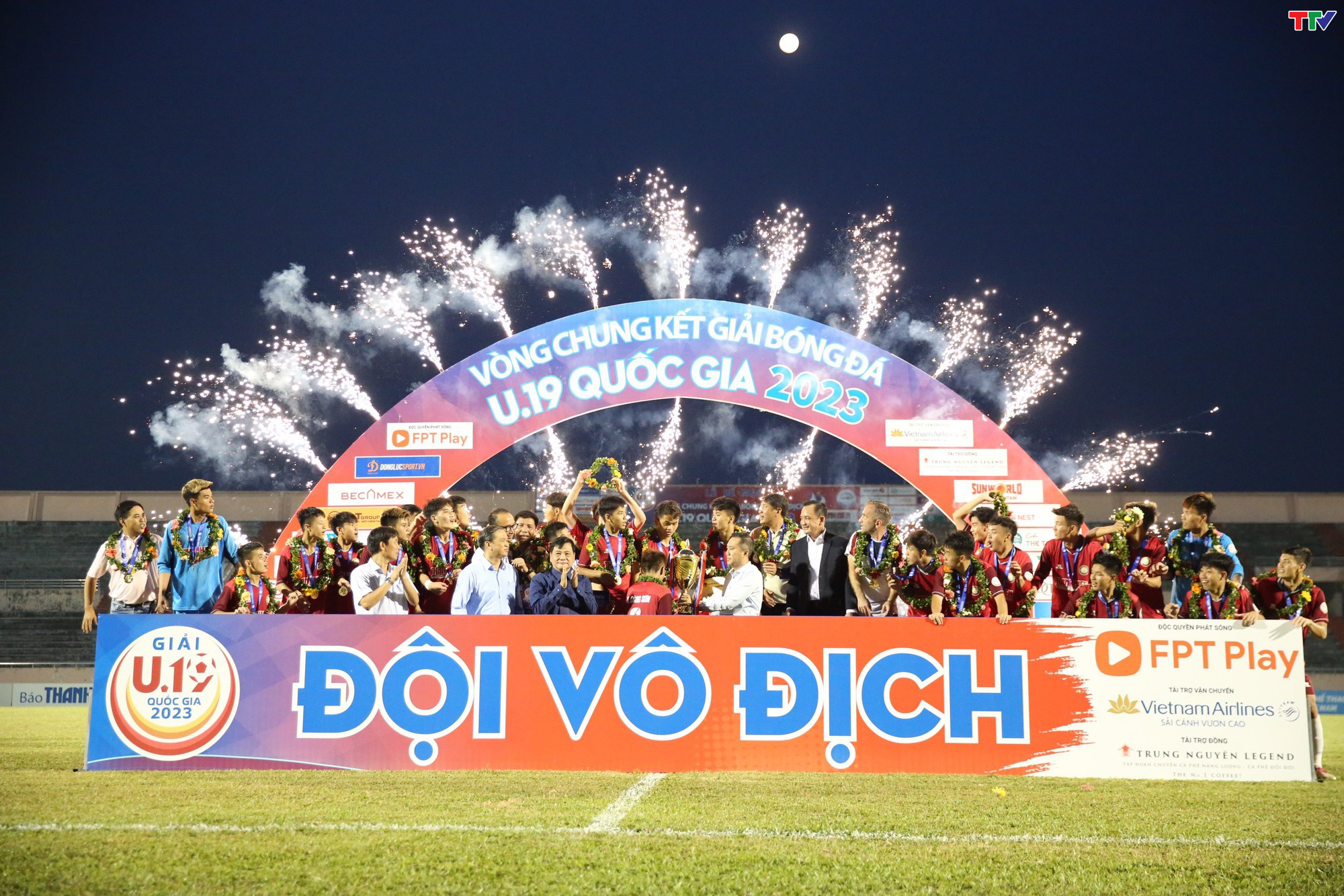 U19 Đông Á Thanh Hoá đăng quang ngôi vô địch U19 quốc gia năm 2023 - Ảnh 3.