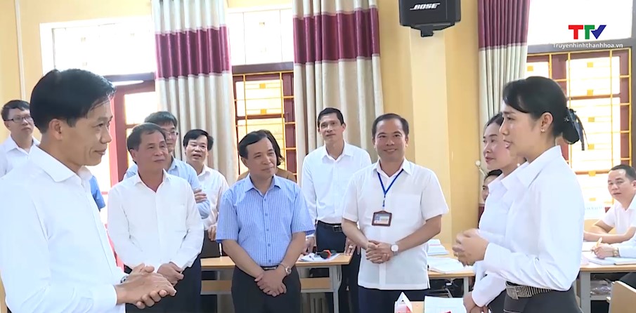 Trường Chính trị tỉnh Thanh Hoá có 6/6 tiêu chí với 55/55 chỉ tiêu đạt trường chuẩn mức độ 1 - Ảnh 1.