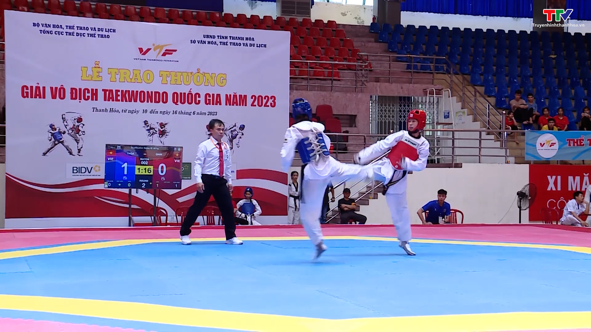 Khai mạc giải vô địch Taekwondo quốc gia năm 2023 tại Thanh Hóa - Ảnh 3.