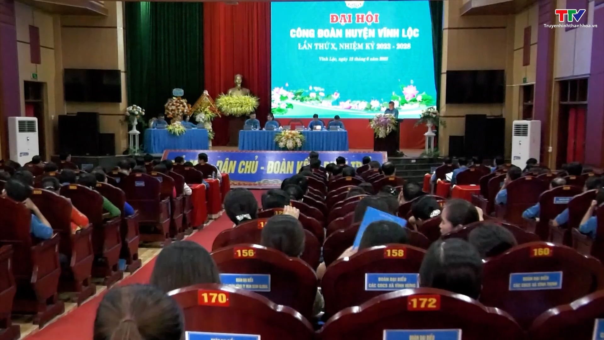 Đại hội Công đoàn huyện Vĩnh Lộc lần thứ X, nhiệm kỳ 2023-2028 - Ảnh 2.