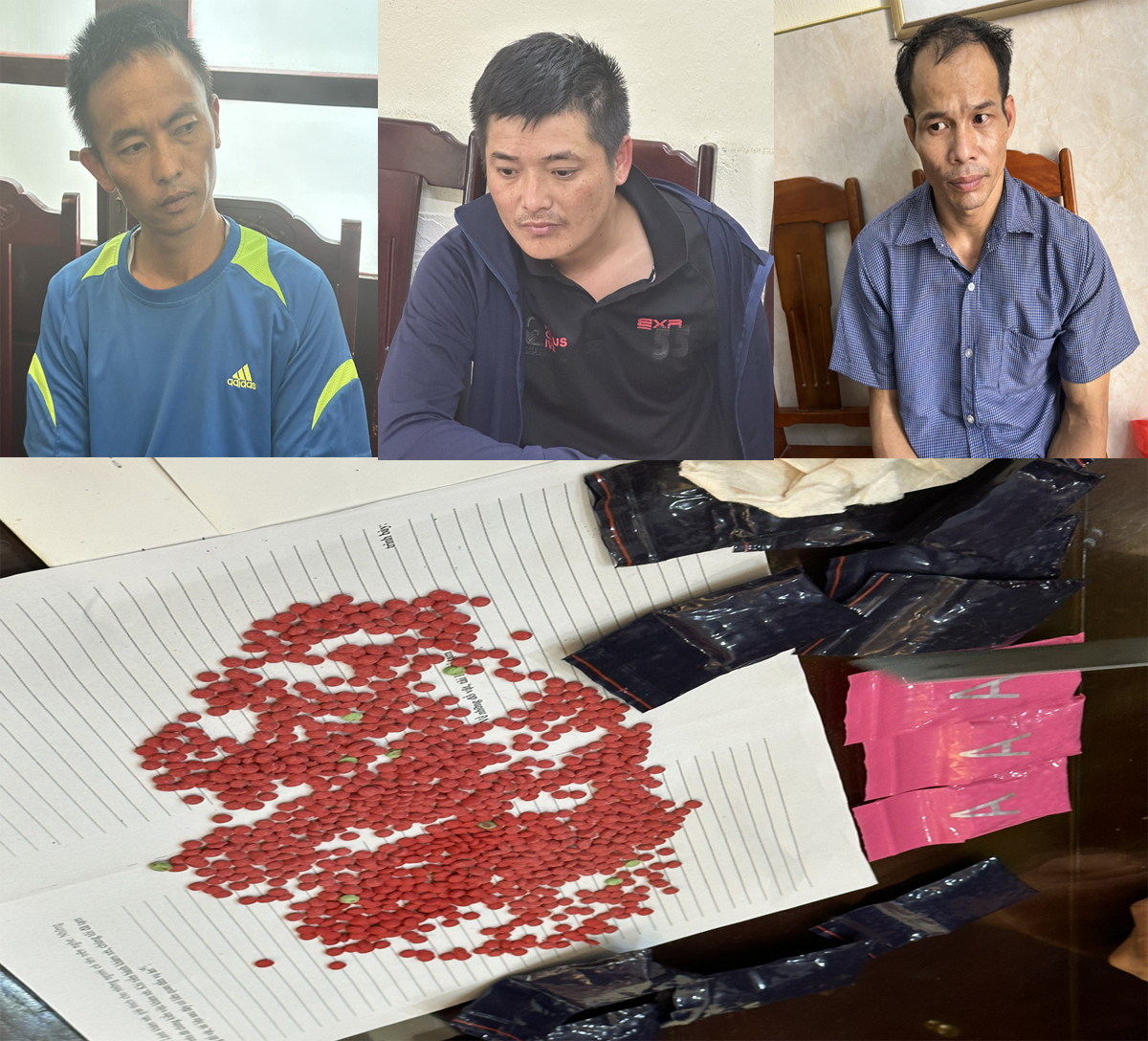 Triệt phá đường dây mua bán, vận chuyển hơn  3 nghìn viên ma túy tổng hợp từ Lào về Việt Nam tiêu thụ - Ảnh 1.