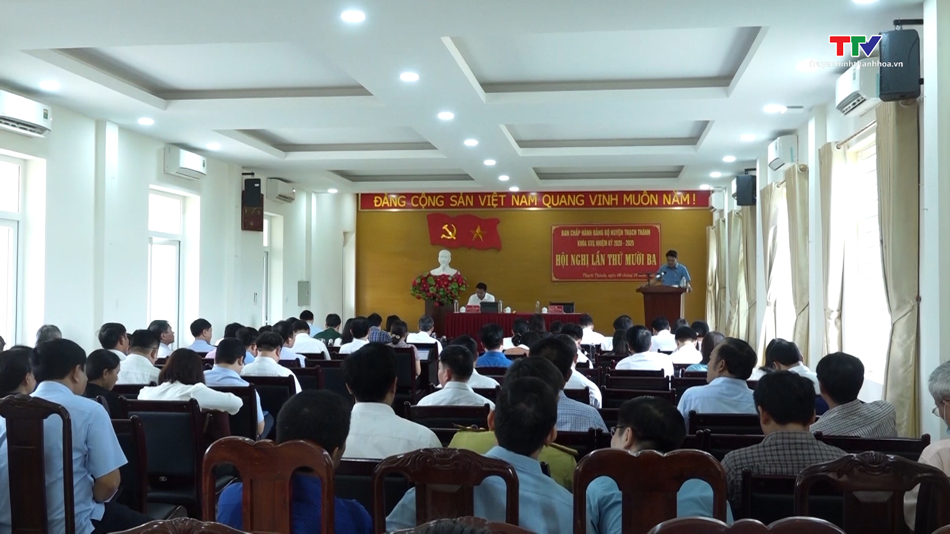 Đảng bộ huyện Thạch Thành đẩy mạnh học tập và làm theo tư tưởng, đạo đức, phong cách Hồ Chí Minh- Ảnh 1.