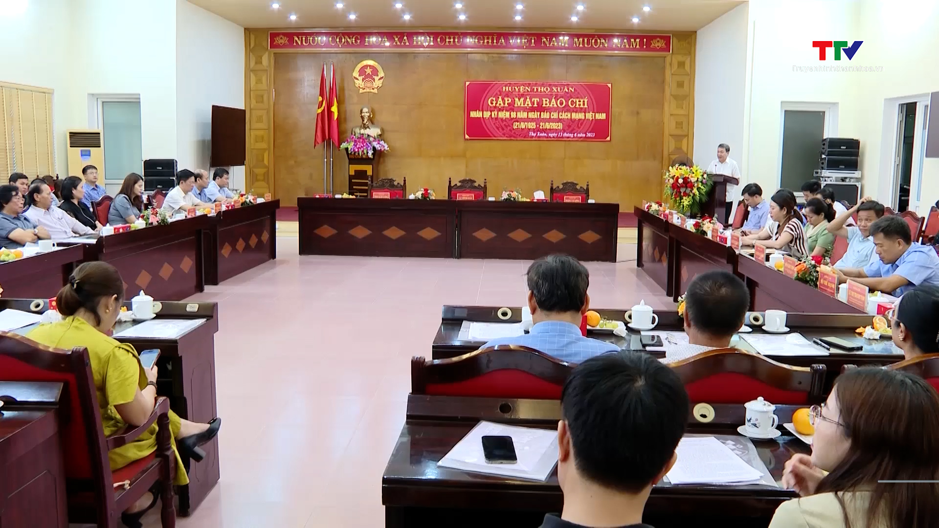 Huyện Thọ Xuân gặp mặt các cơ quan báo chí ngày 14/6 - Ảnh 2.