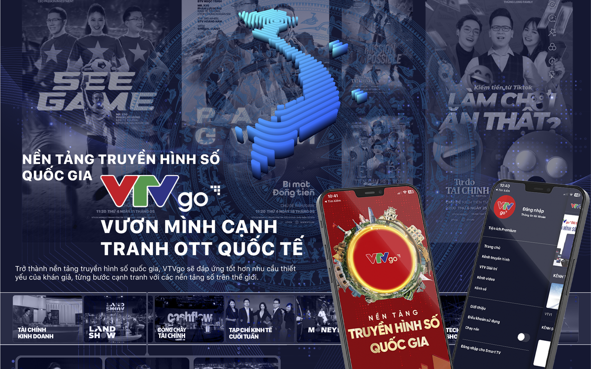 Nền tảng truyền hình số quốc gia VTVgo - Vươn mình cạnh tranh OTT quốc tế