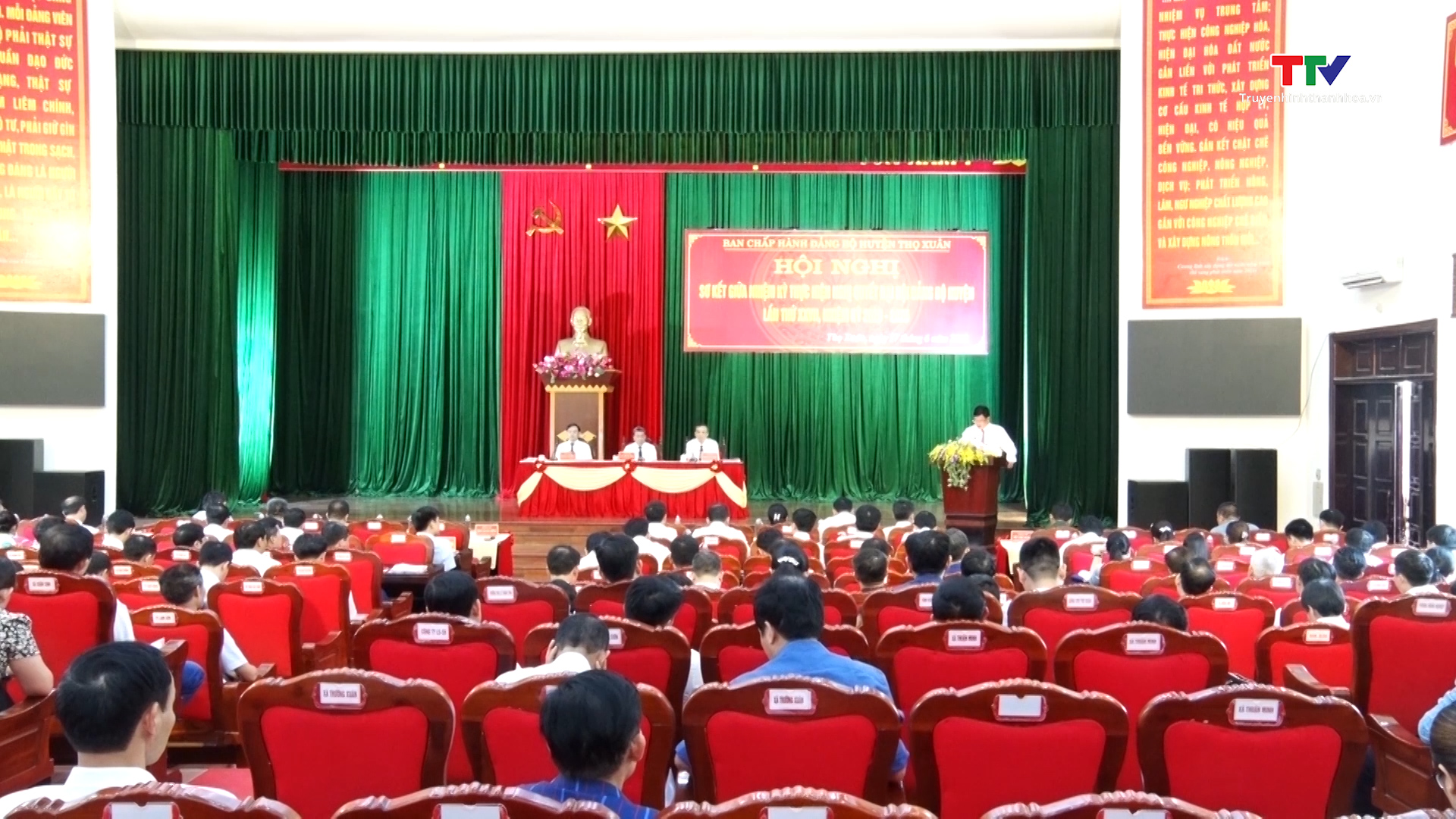 Huyện Thọ Xuân sơ kết giữa nhiệm kỳ thực hiện Nghị quyết Đại hội Đảng bộ huyện lần thứ XXVII, nhiệm kỳ 2020-2025 - Ảnh 2.