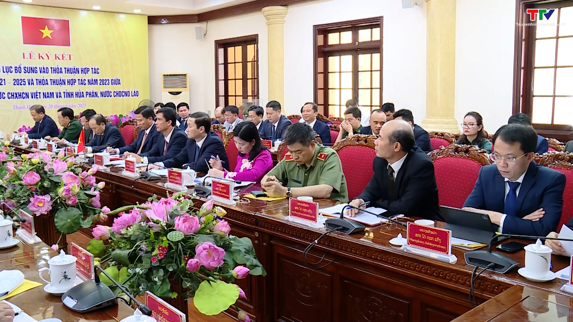 Thanh Hóa – Hủa Phăn hội đàm và ký kết thỏa thuận hợp tác năm 2023 - Ảnh 6.