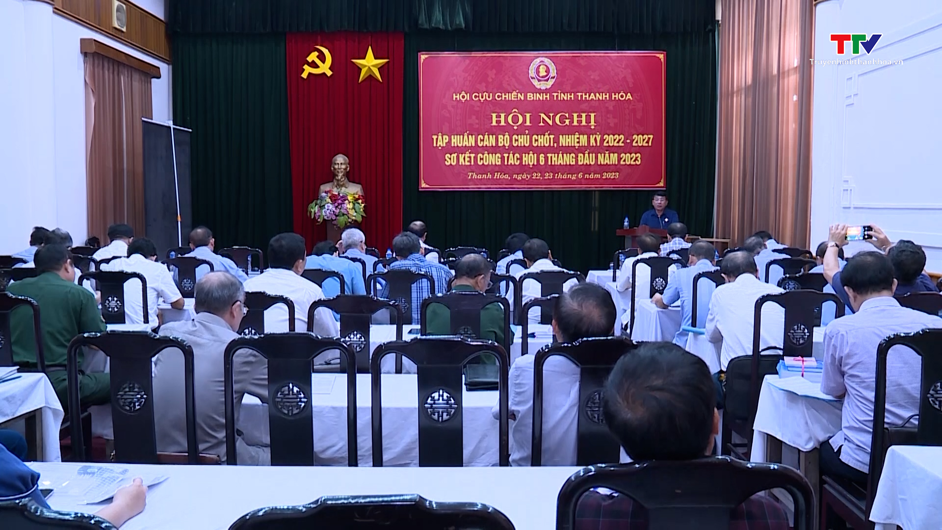 Hội Cựu chiến binh tỉnh tổ chức hội nghị tập huấn cán bộ chủ chốt - Ảnh 2.