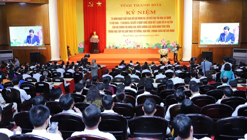 Đảng bộ, chính quyền và Nhân dân các dân tộc tỉnh Thanh Hóa luôn thấm nhuần tư tưởng thi đua ái quốc và lời dạy của Bác Hồ - Ảnh 2.