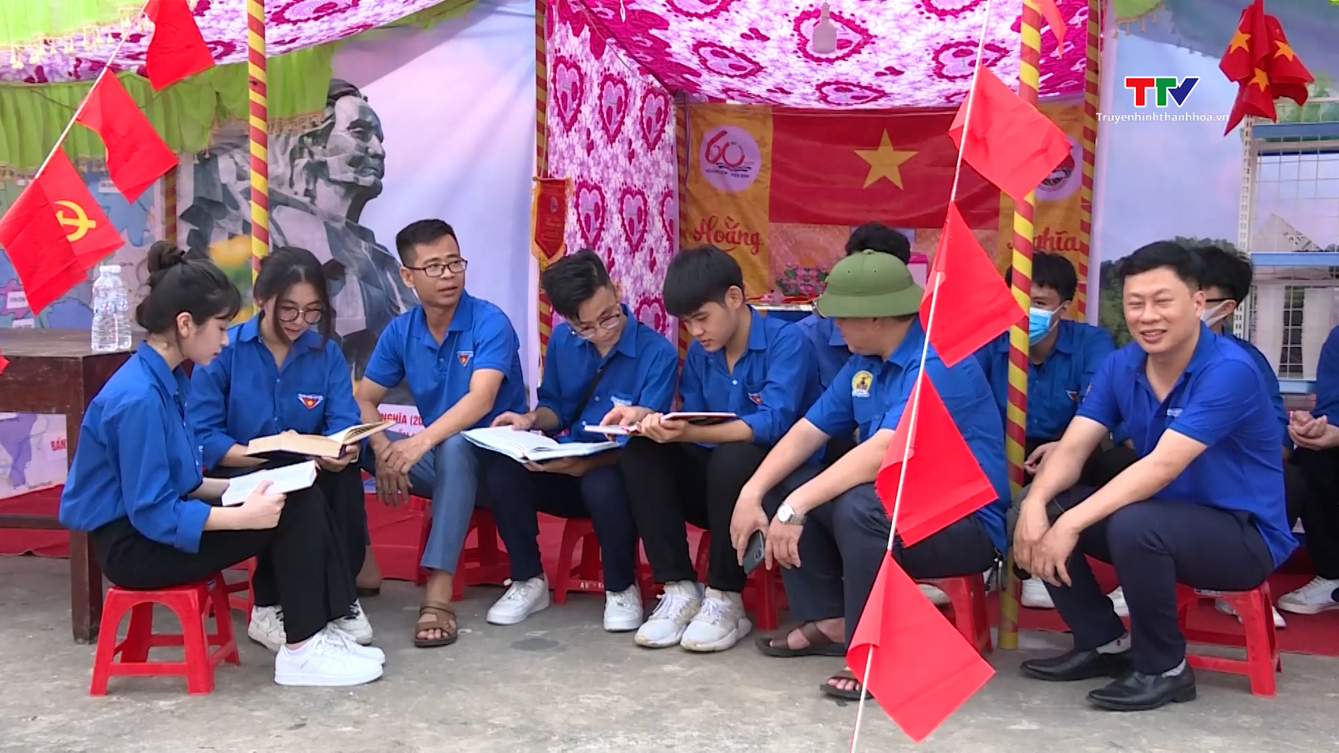 Huyện Hoằng Hoá tổ chức Hội trại hè thanh thiếu nhi năm 2023  - Ảnh 3.