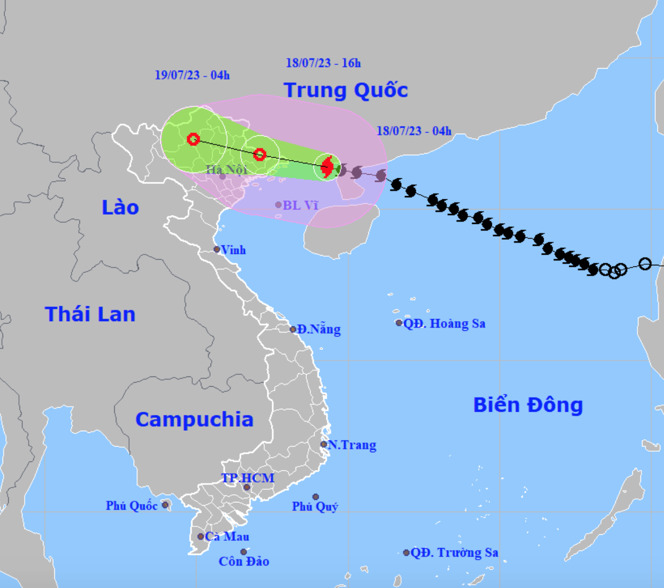 Bão số 1 cách Quảng Ninh khoảng 140km, tiến nhanh về đất liền
 - Ảnh 1.