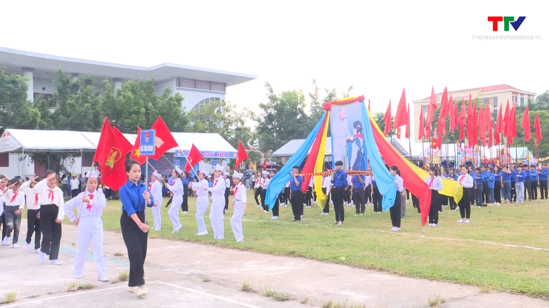 Huyện Như Xuân tổ chức Hội trại hè thanh thiếu nhi năm 2023 - Ảnh 2.