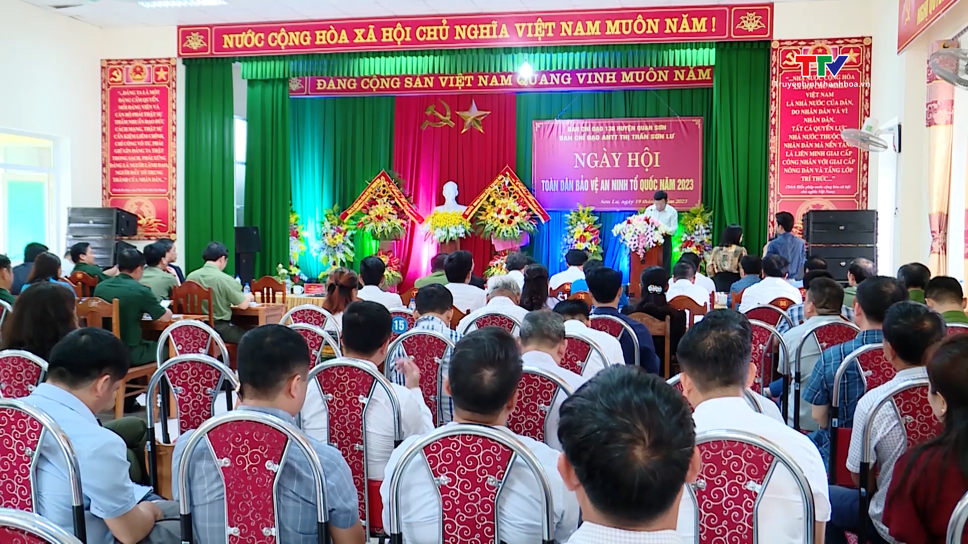 Ngày hội toàn dân bảo vệ an ninh Tổ quốc tại thị trấn Sơn Lư, huyện Quan Sơn - Ảnh 2.