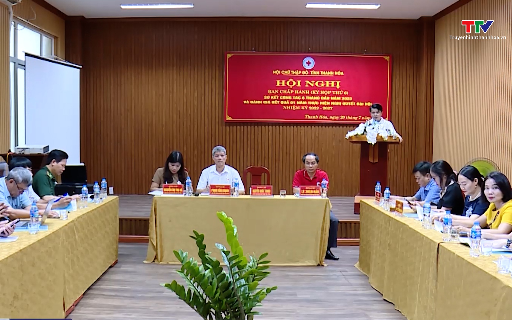 Hội Chữ thập đỏ tỉnh Thanh Hóa sơ kết hoạt động 6 tháng 2023