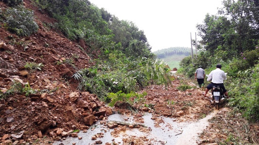 Cảnh báo lũ quét, sạt lở đất, sụt lún đất do mưa lũ trên khu vực tỉnh Thanh Hóa - Ảnh 1.