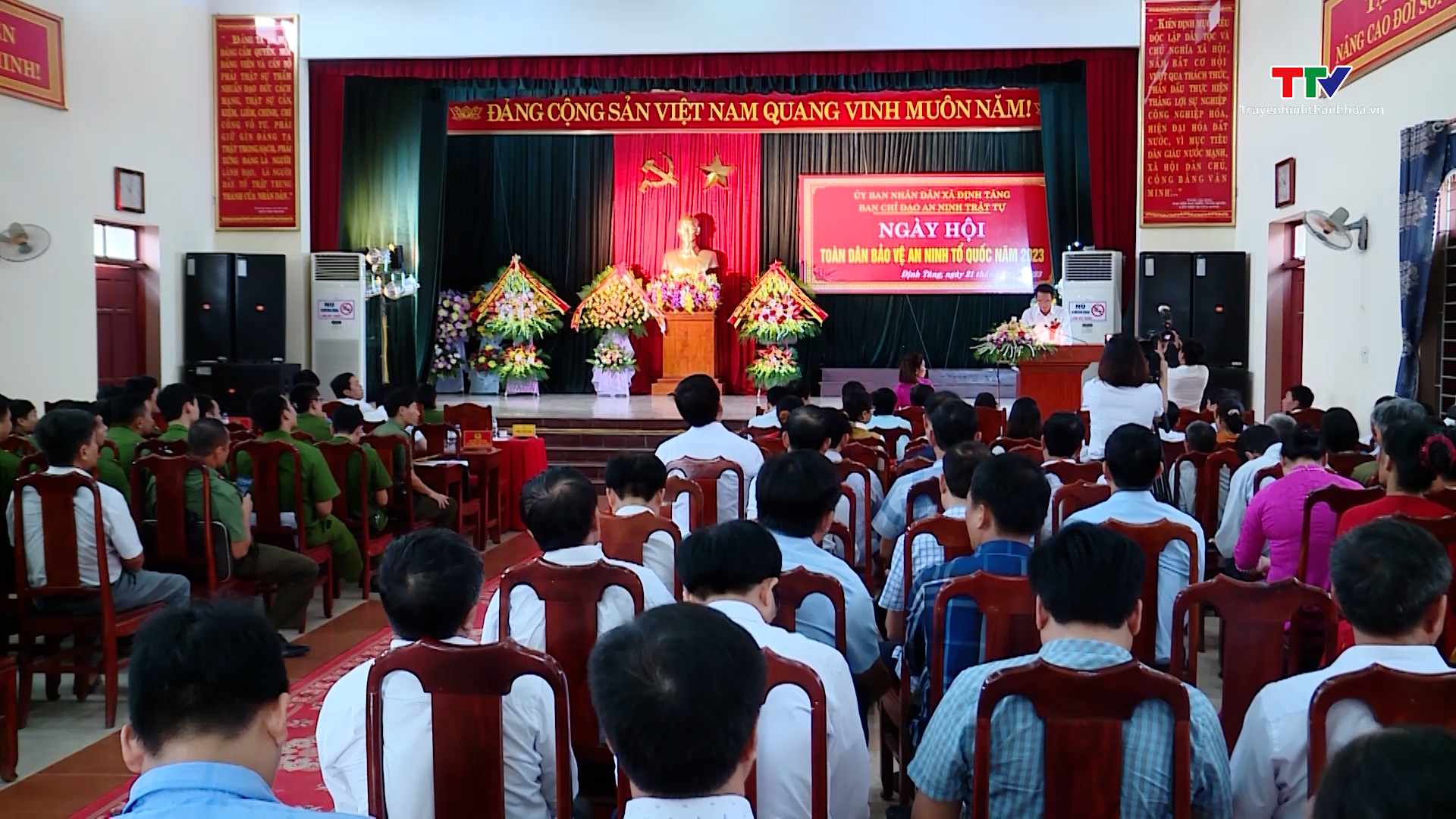 Ngày hội toàn dân bảo vệ an ninh Tổ quốc năm 2023 tại xã Định Tăng, huyện Yên Định - Ảnh 2.