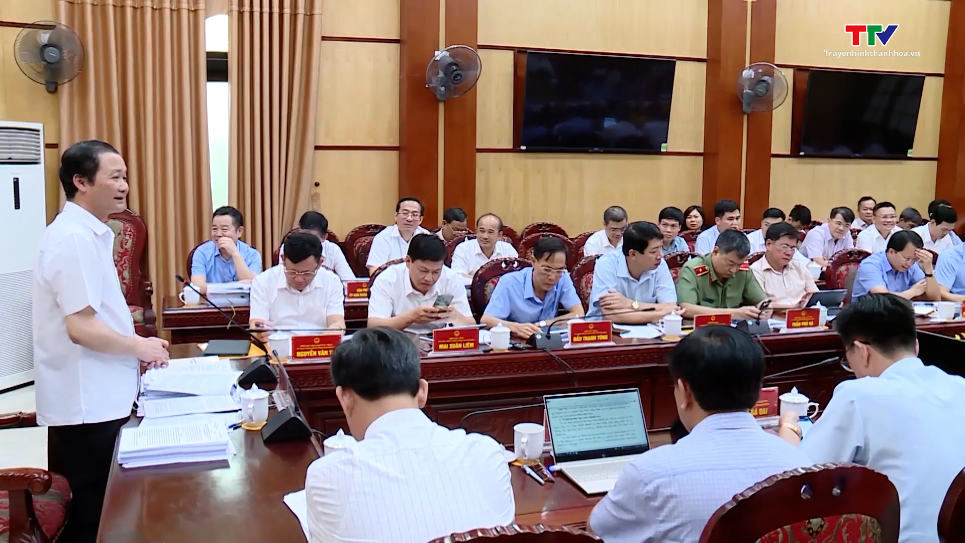 Phiên họp thường kỳ Ủy ban nhân dân tỉnh Thanh Hóa tháng 7/2023 - Ảnh 5.