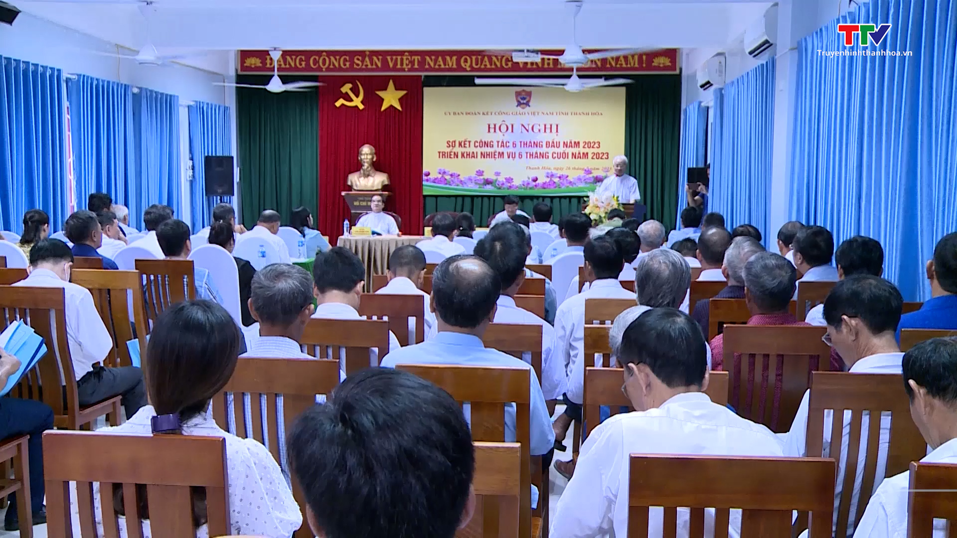 Sơ kết 6 tháng hoạt động của Uỷ ban Đoàn kết công giáo Việt Nam tỉnh Thanh Hoá - Ảnh 2.