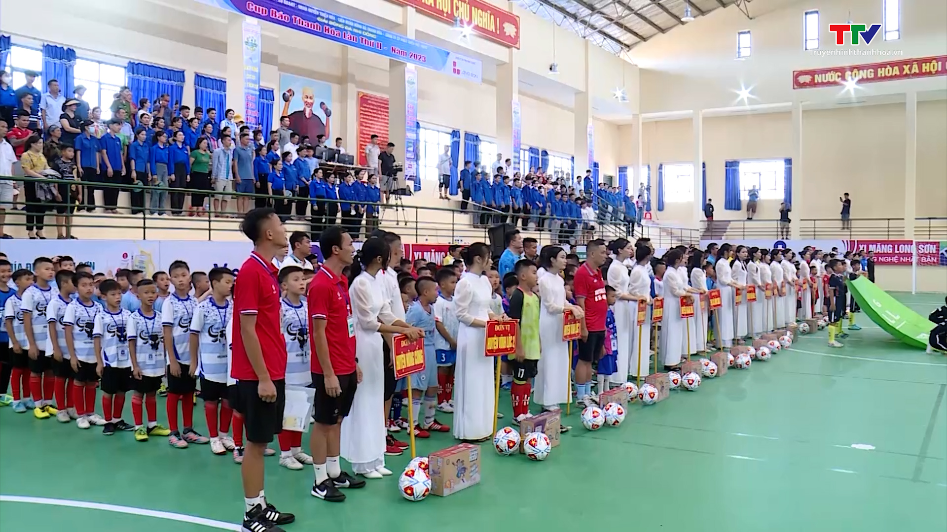 Khai mạc giải bóng đá nhi đồng - Cup Báo Thanh Hóa lần thứ II, năm 2023 - Ảnh 2.
