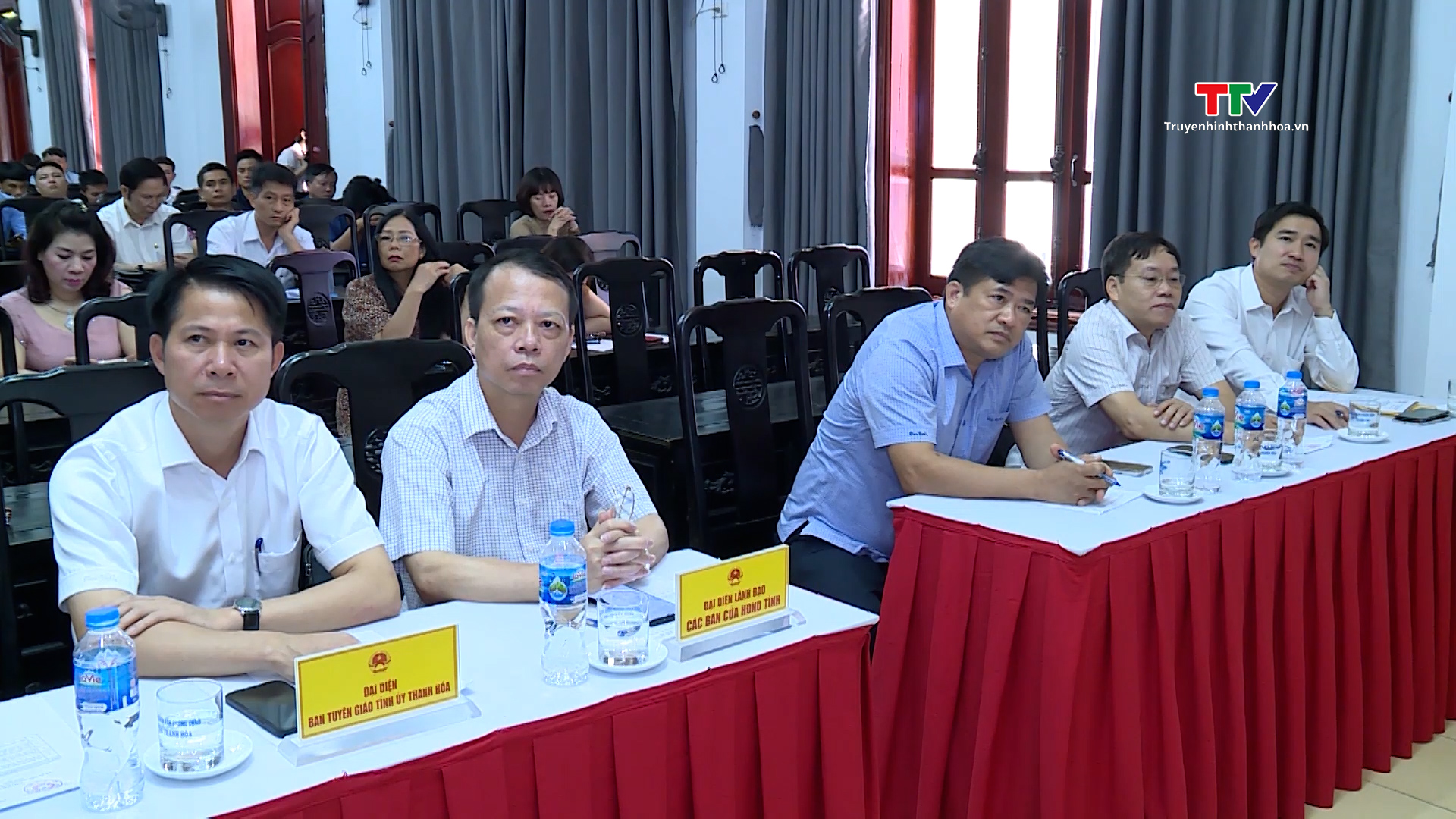 Họp báo thông tin kỳ họp thứ 14, Hội đồng nhân dân tỉnh Thanh Hóa khóa XVIII - Ảnh 1.