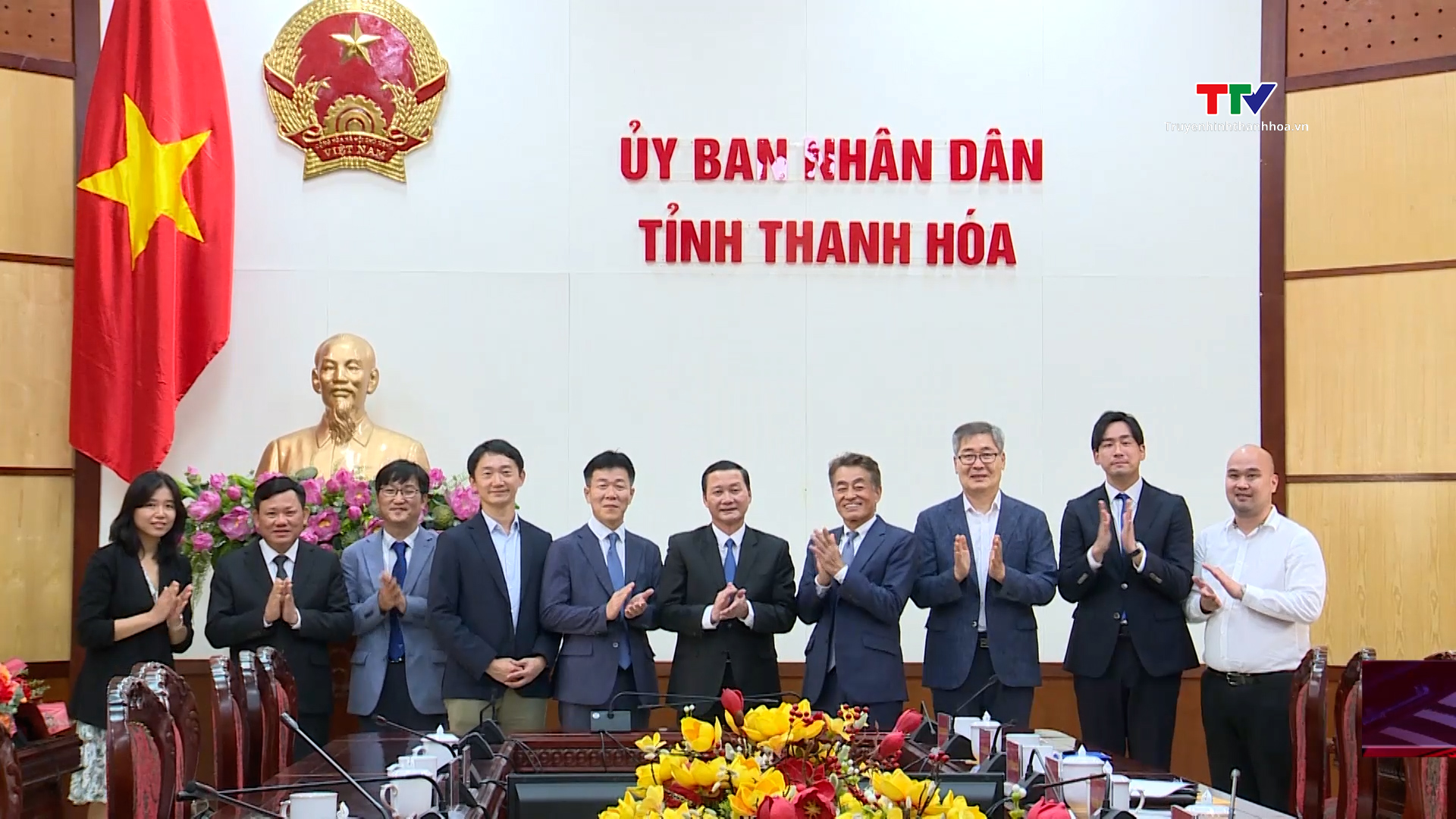 UBND tỉnh Thanh Hóa làm việc với Công ty TNHH Điện Nghi Sơn 2 - Ảnh 5.