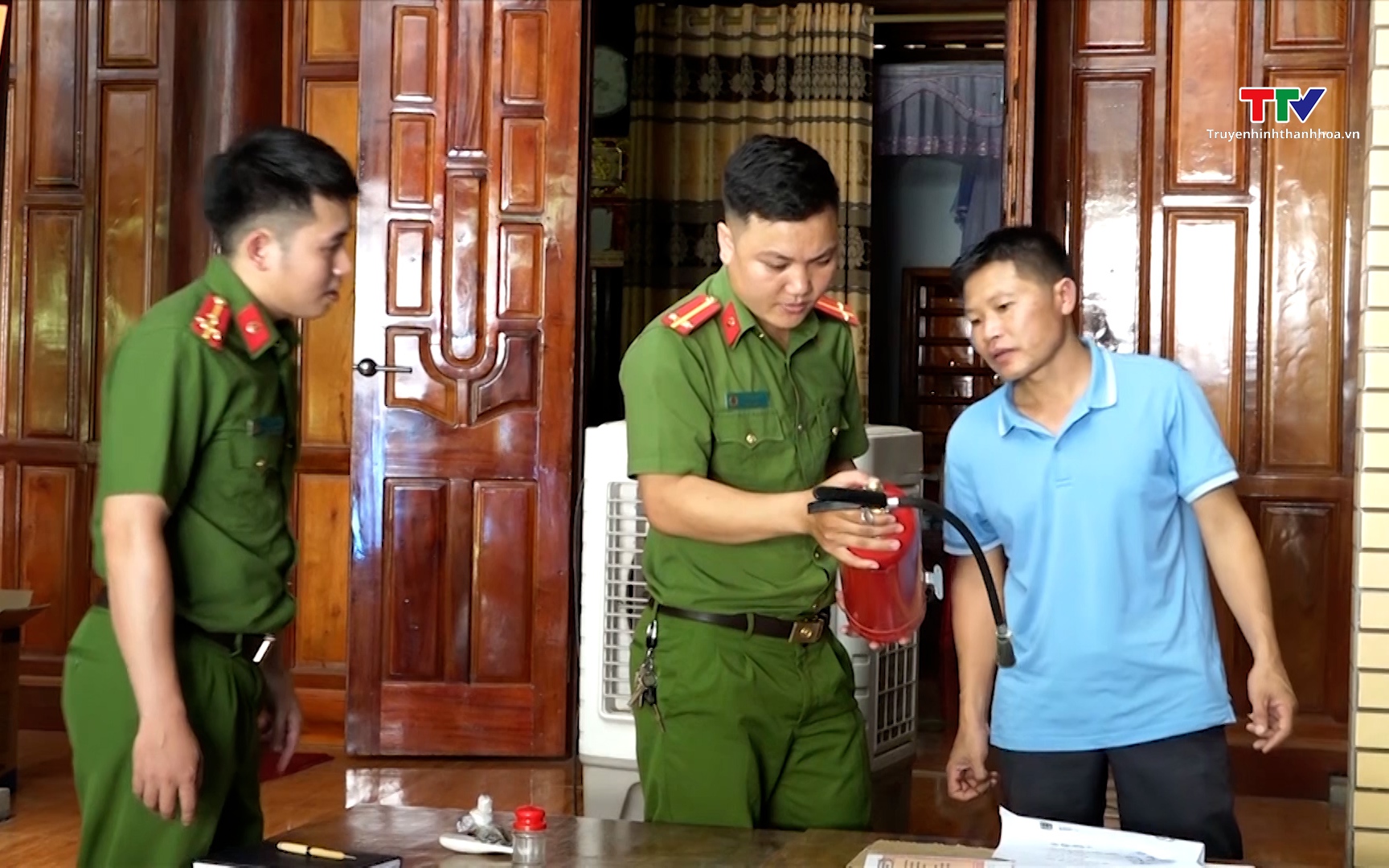 Công an xã Thanh Phong đảm bảo tốt an ninh trật tự trên địa bàn xã
