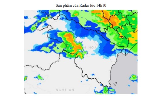 Cảnh báo dông, lốc, sét, mưa đá và mưa lớn cục bộ trên địa bàn tỉnh Thanh Hoá - Ảnh 1.
