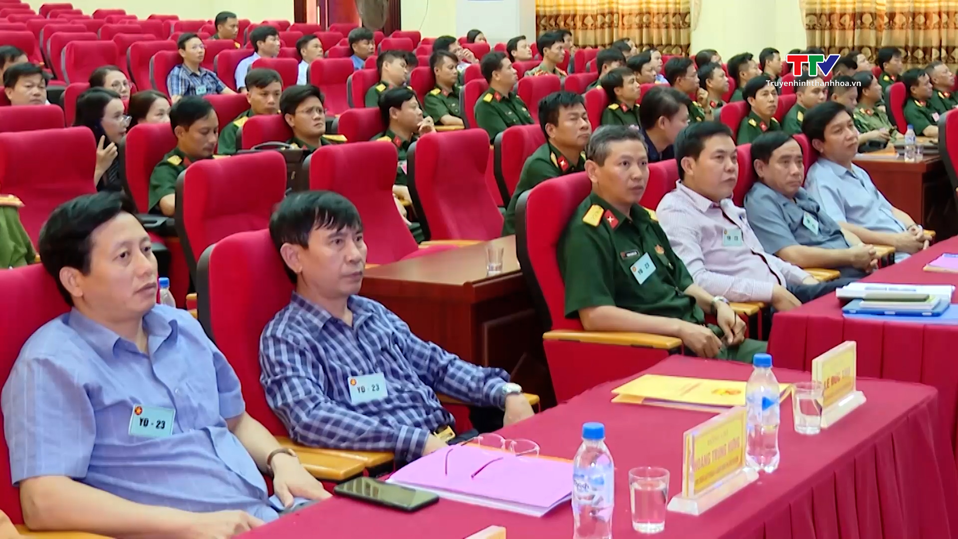 Khai mạc Diễn tập Khu vực phòng thủ huyện Yên Định năm 2023 - Ảnh 3.