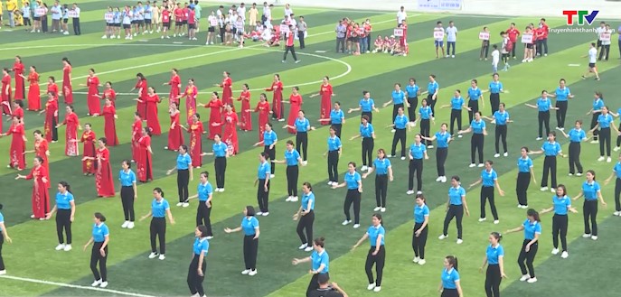 Huyện Hà Trung tổ chức hoạt động văn hóa, thể thao - Ảnh 2.
