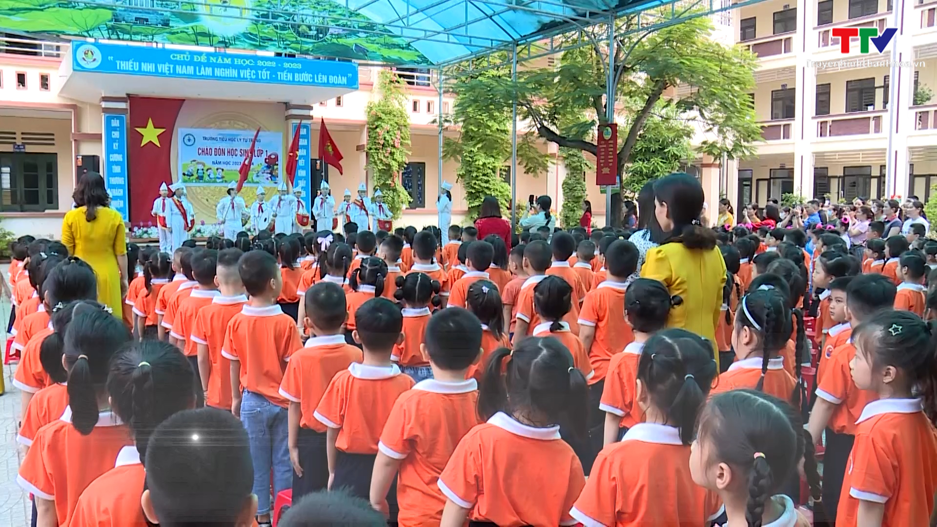 Thanh Hoá: Hơn 68.000 học sinh lớp 1 tựu trường - Ảnh 1.