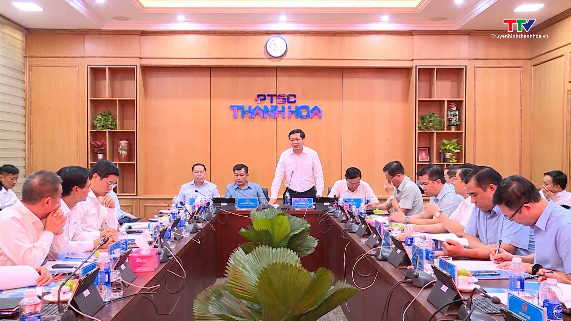 Đảng ủy Khối doanh nghiệp Trung ương làm việc với PTSC Thanh Hóa - Ảnh 3.