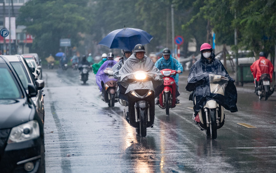 Ngày 14/9: Thanh Hóa tiếp tục có mưa to và dông