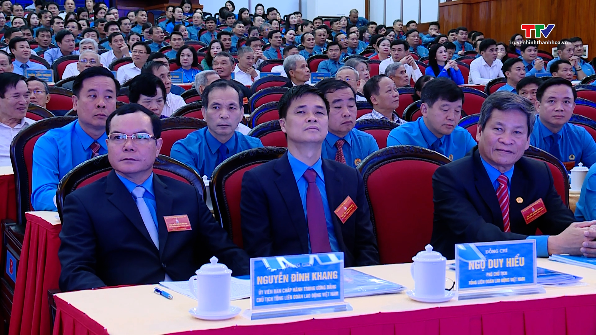 Đại hội Công đoàn tỉnh Thanh Hóa lần thứ XX, nhiệm kỳ 2023 - 2028 - Ảnh 3.
