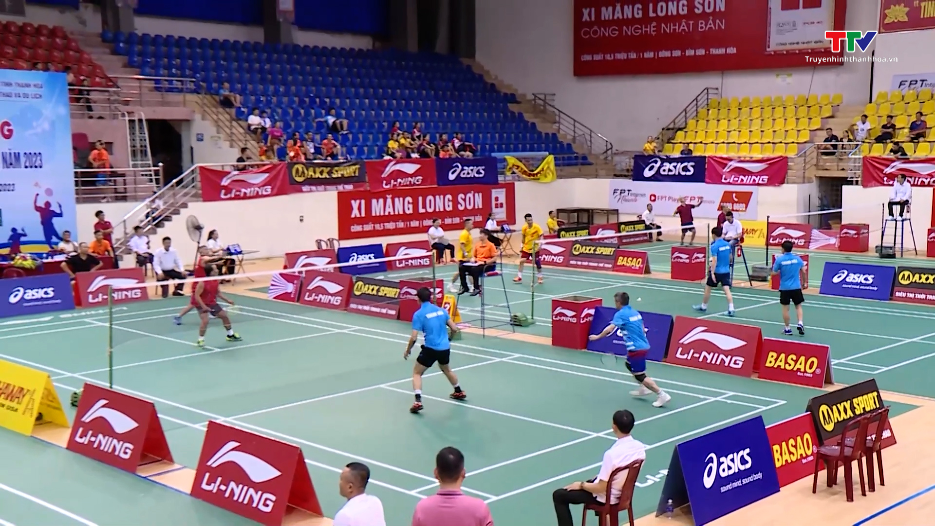Khai mạc Giải Cầu lông trung - cao tuổi toàn quốc năm 2023 tại Thanh Hóa - Ảnh 3. Khai mạc Giải Cầu lông trung - cao tuổi toàn quốc năm 2023 tại Thanh Hóa - Ảnh 3.