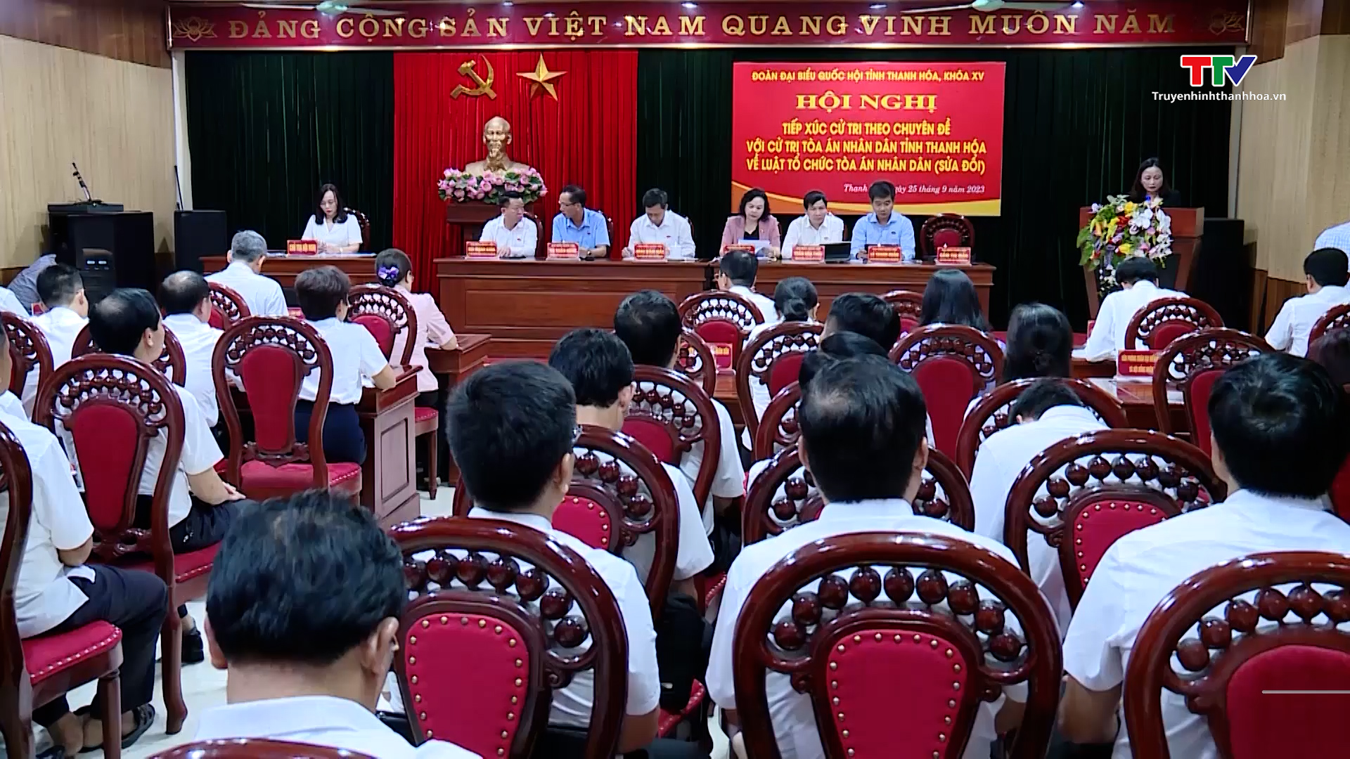 Đoàn Đại biểu Quốc hội tỉnh Thanh Hóa tiếp xúc cử tri theo chuyên đề  - Ảnh 2.