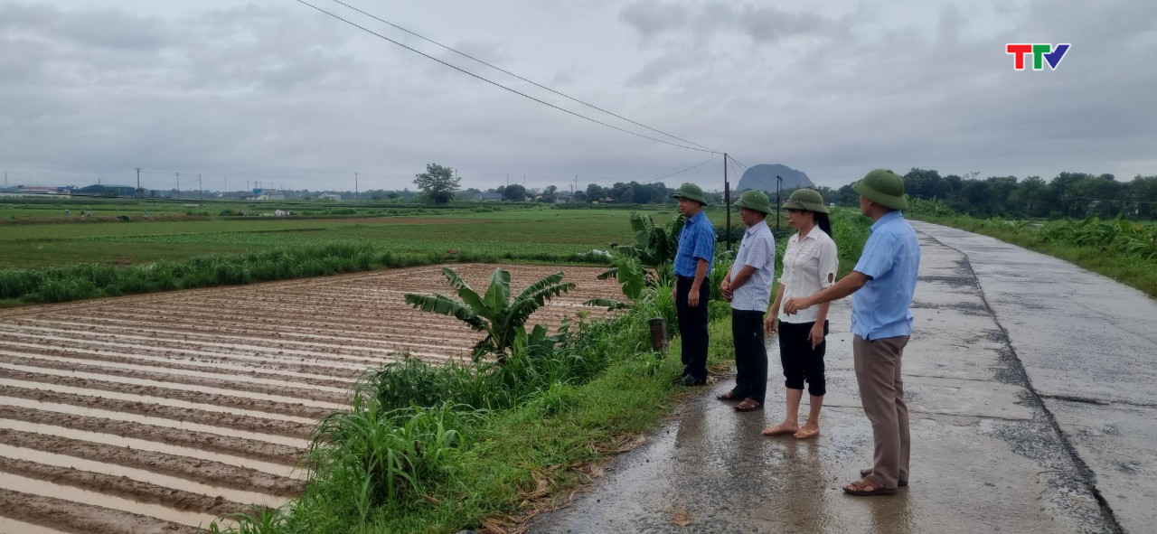 Huyện Yên Định khắc phục mưa lũ - Ảnh 2.