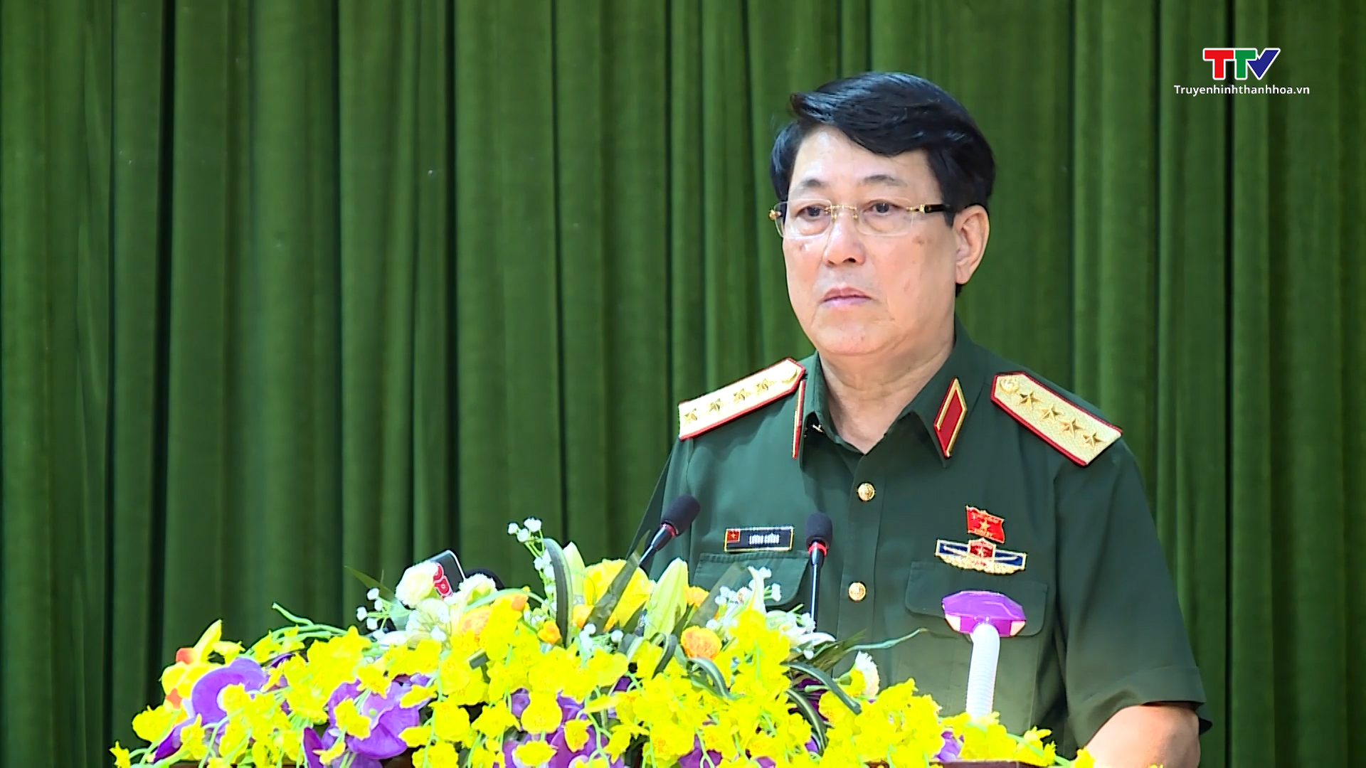 Đại tướng Lương Cường, Ủy viên Bộ Chính trị, Chủ nhiệm Tổng cục Chính trị Quân đội Nhân dân Việt Nam tiếp xúc cử tri tại Thanh Hóa - Ảnh 7.