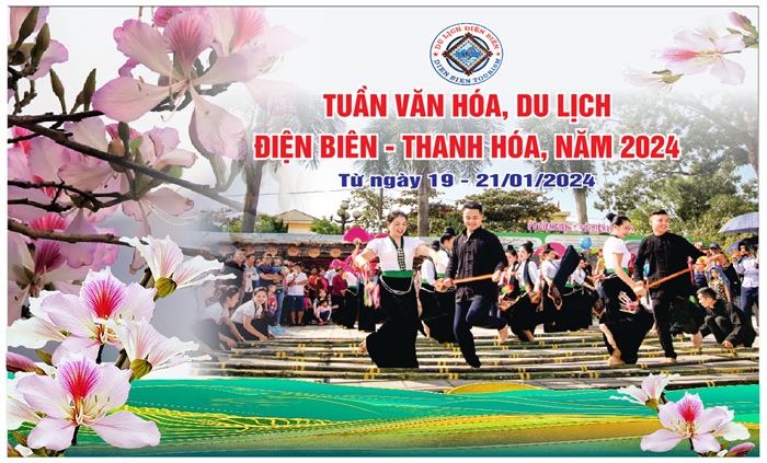Tuần Văn hóa, Du lịch Điện Biên - Thanh Hóa sẽ diễn ra từ ngày 19 - 21/1/2024- Ảnh 1.
