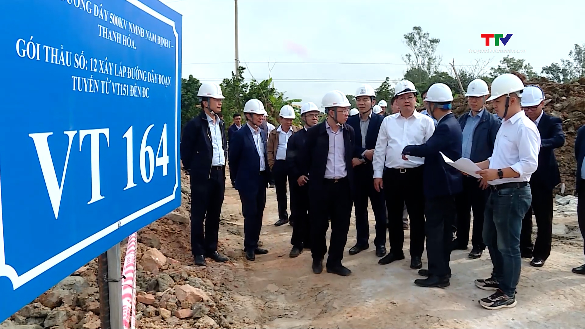 Tập trung giải phóng mặt bằng phục vụ thi công dự án Đường dây 500kV Nhà máy Nhiệt điện Nam Định I – Thanh Hóa- Ảnh 1.