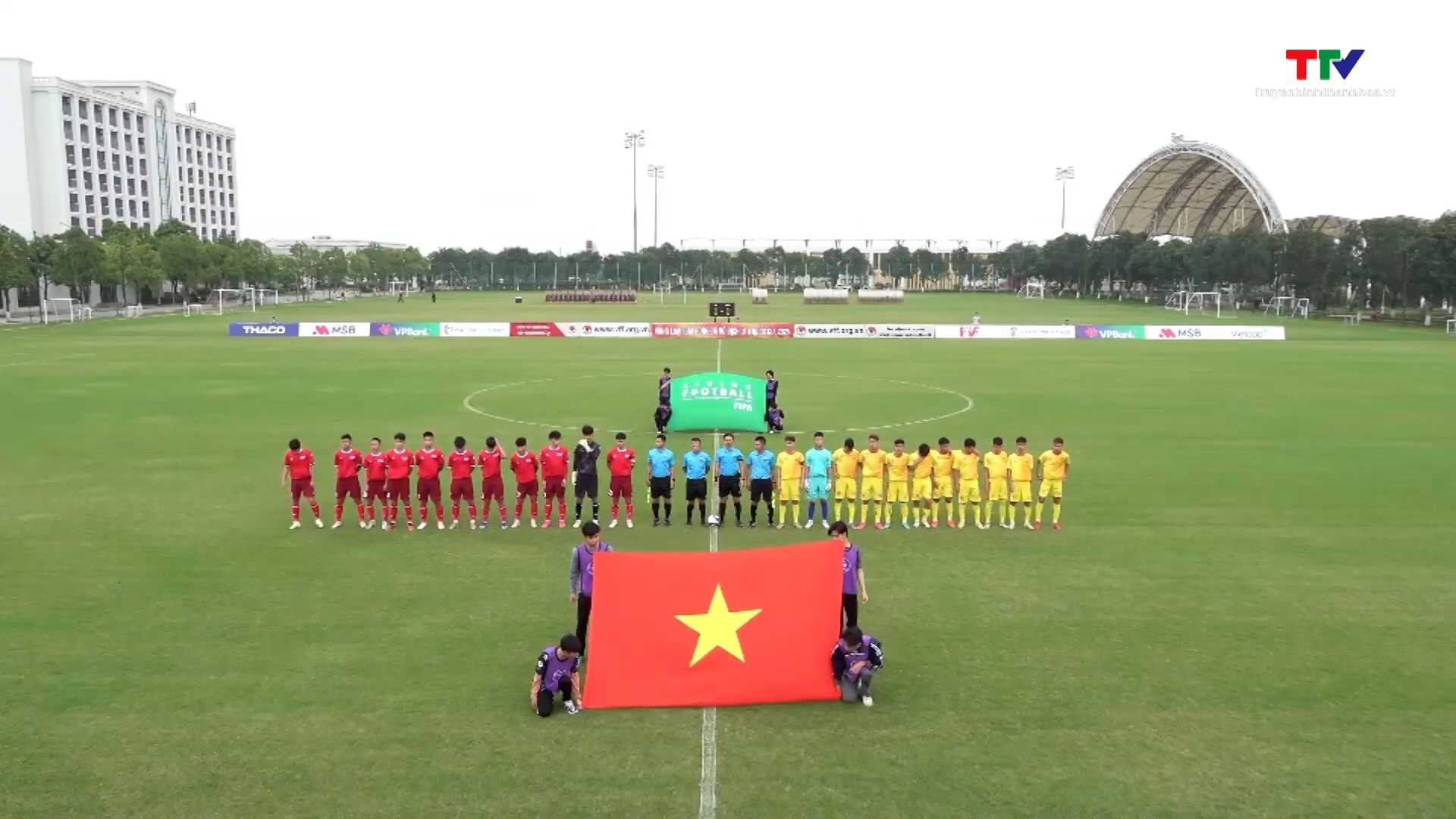 U19 Đông Á Thanh Hóa cầm hòa U19 PVF tại bảng B vòng loại giải U19 quốc gia năm 2024- Ảnh 1.