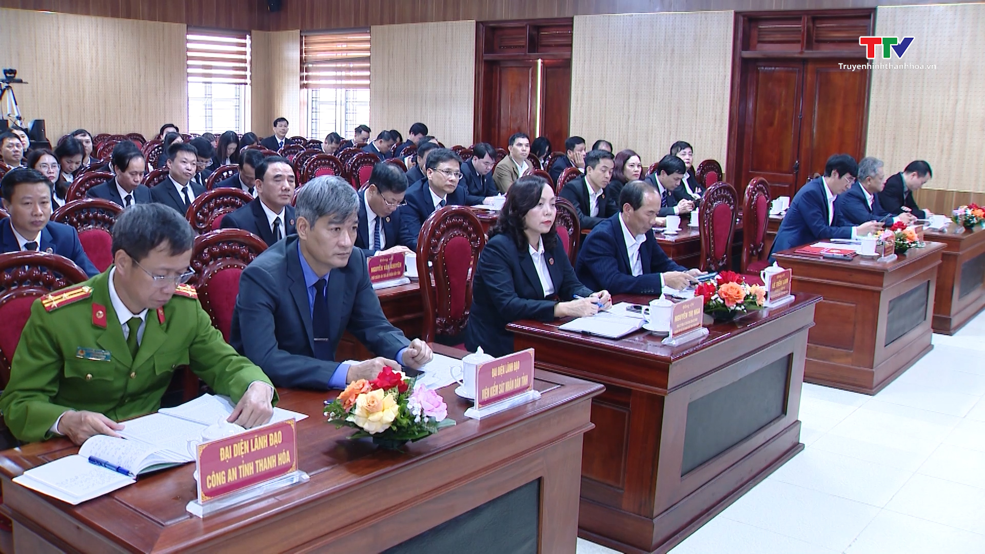 Toà án Nhân dân hai cấp tỉnh Thanh Hoá triển khai nhiệm vụ năm 2024- Ảnh 2.