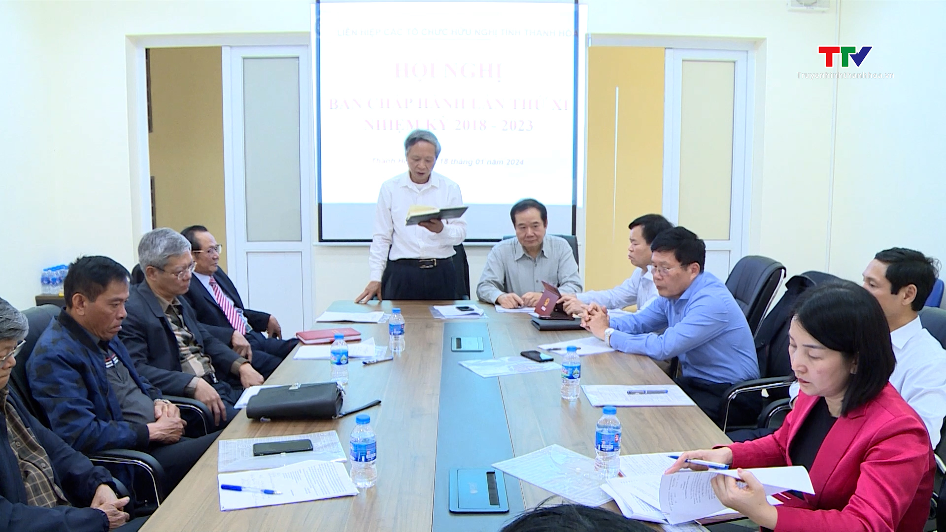 Liên hiệp các tổ chức hữu nghị tỉnh Thanh Hóa triển khai nhiệm vụ năm 2024- Ảnh 1.