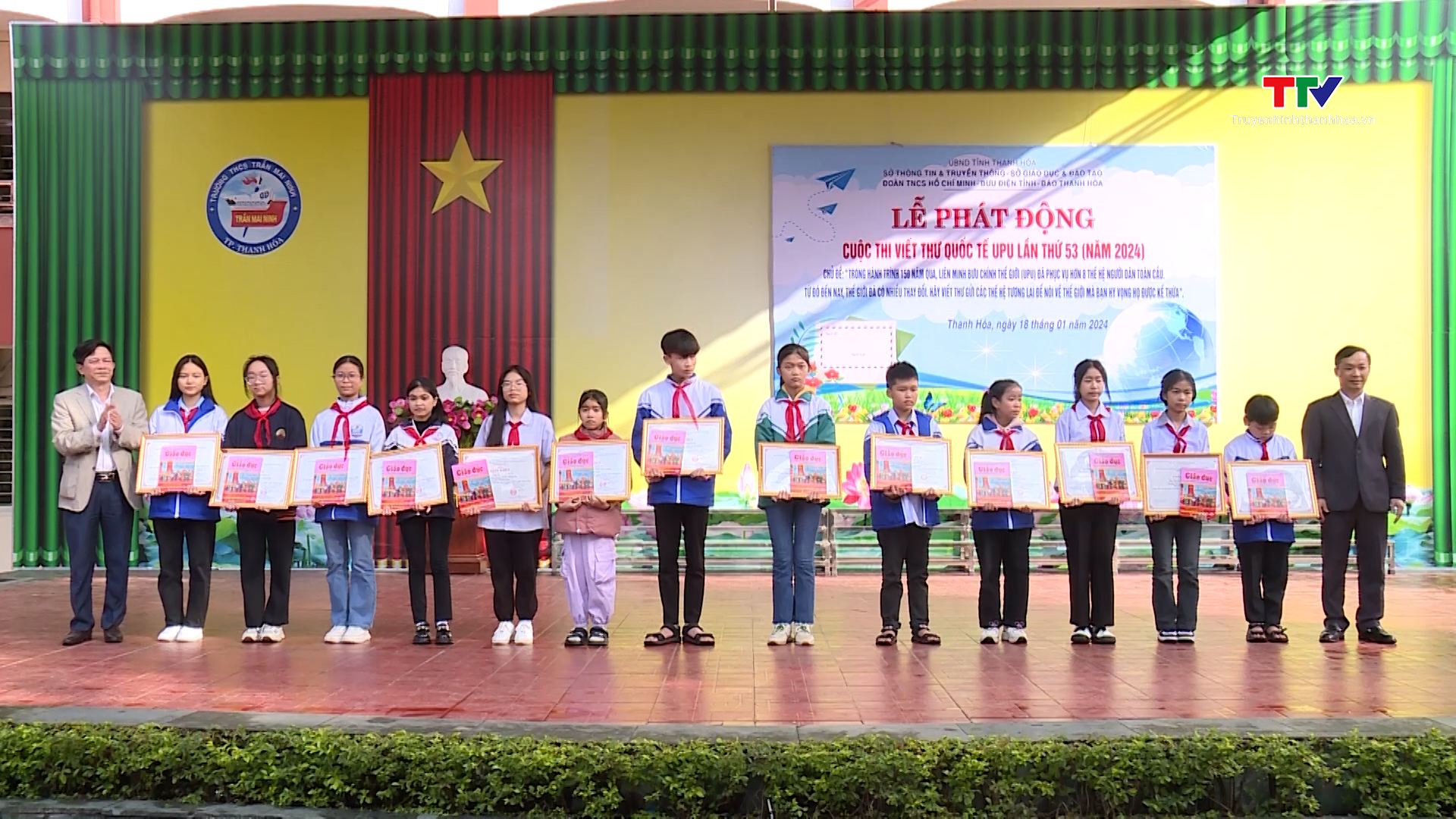 Phát động cuộc thi Viết thư quốc tế UPU năm thứ 53 và tổng kết cuộc thi năm thứ 52 tại Thanh Hóa- Ảnh 1.