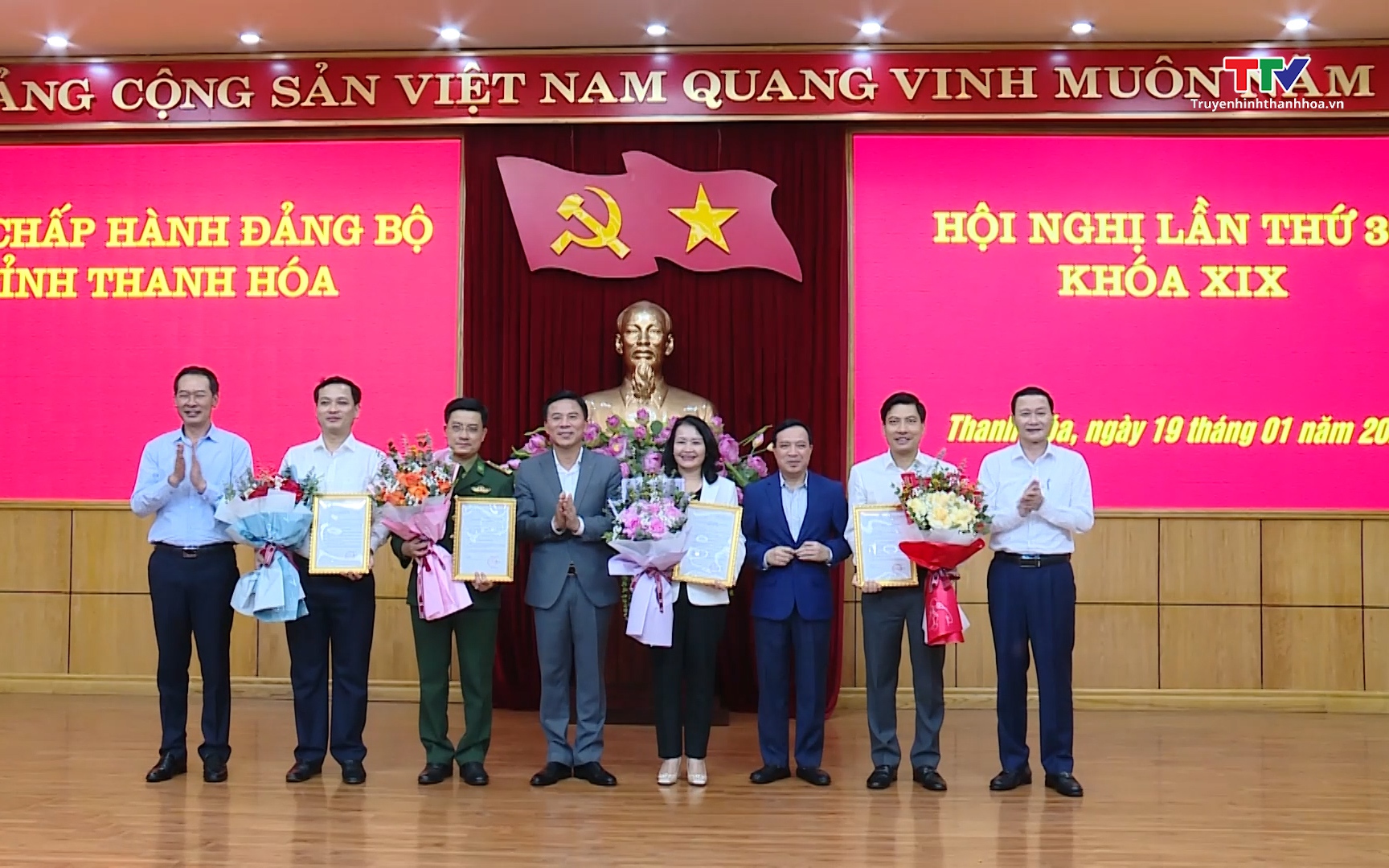 Ban Bí thư chỉ định nhân sự tham gia Ban Chấp hành Đảng bộ tỉnh Thanh Hóa khoá XIX