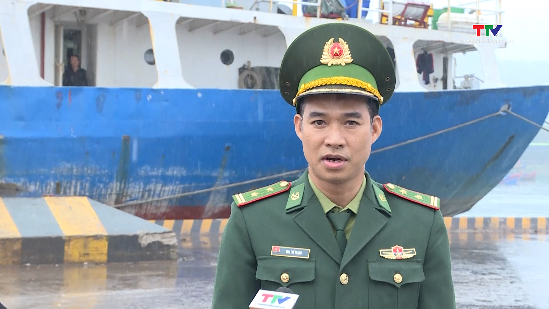 Biên Phòng Cửa khẩu cảng Nghi Sơn đảm bảo an ninh trật tự trên biển- Ảnh 2.