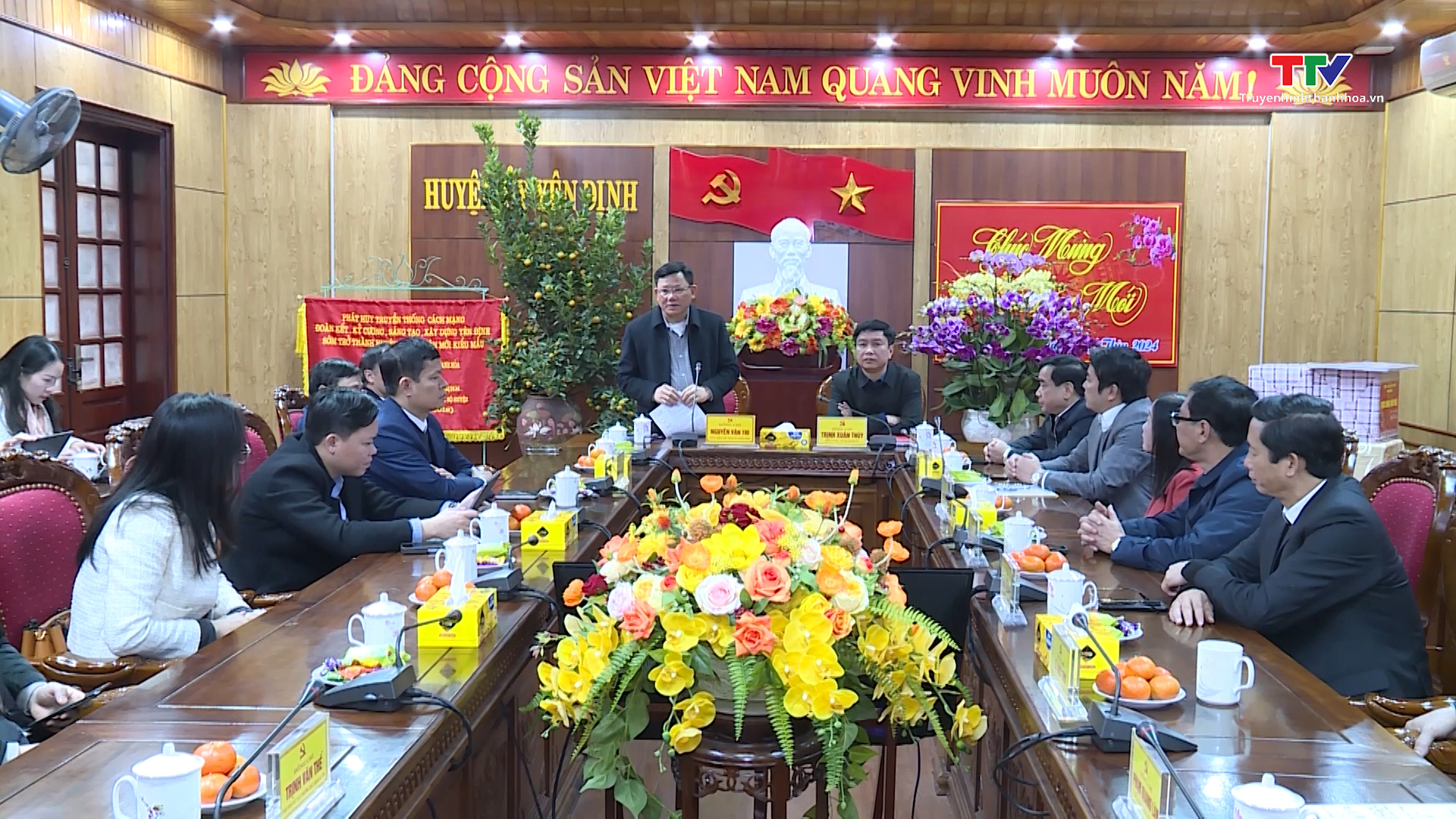 Phó Chủ tịch Thường trực Ủy ban Nhân dân tỉnh kiểm tra tình hình sản xuất và đời sống Nhân dân tại huyện Yên Định- Ảnh 2.