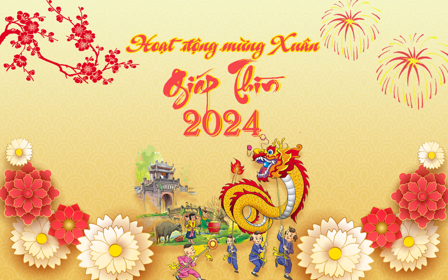 [Infographic] Hoạt động mừng Xuân Giáp Thìn 2024 tại Thành phố Thanh Hóa- Ảnh 1.